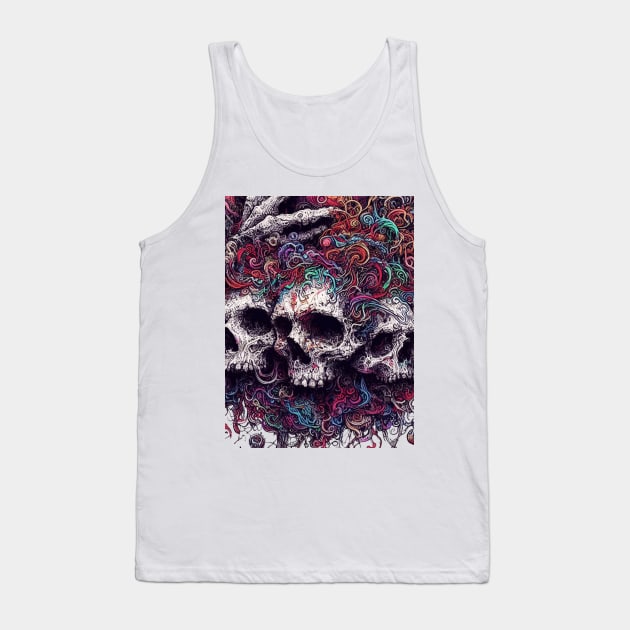 Spectral Sketches of All Saints Tank Top by AmazinfArt